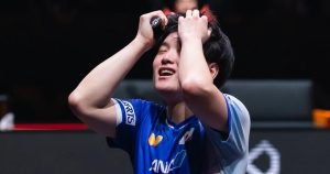 亚锦赛爆冷！日本男团1-3韩国二队，张本智和0-11，松岛辉空摆烂